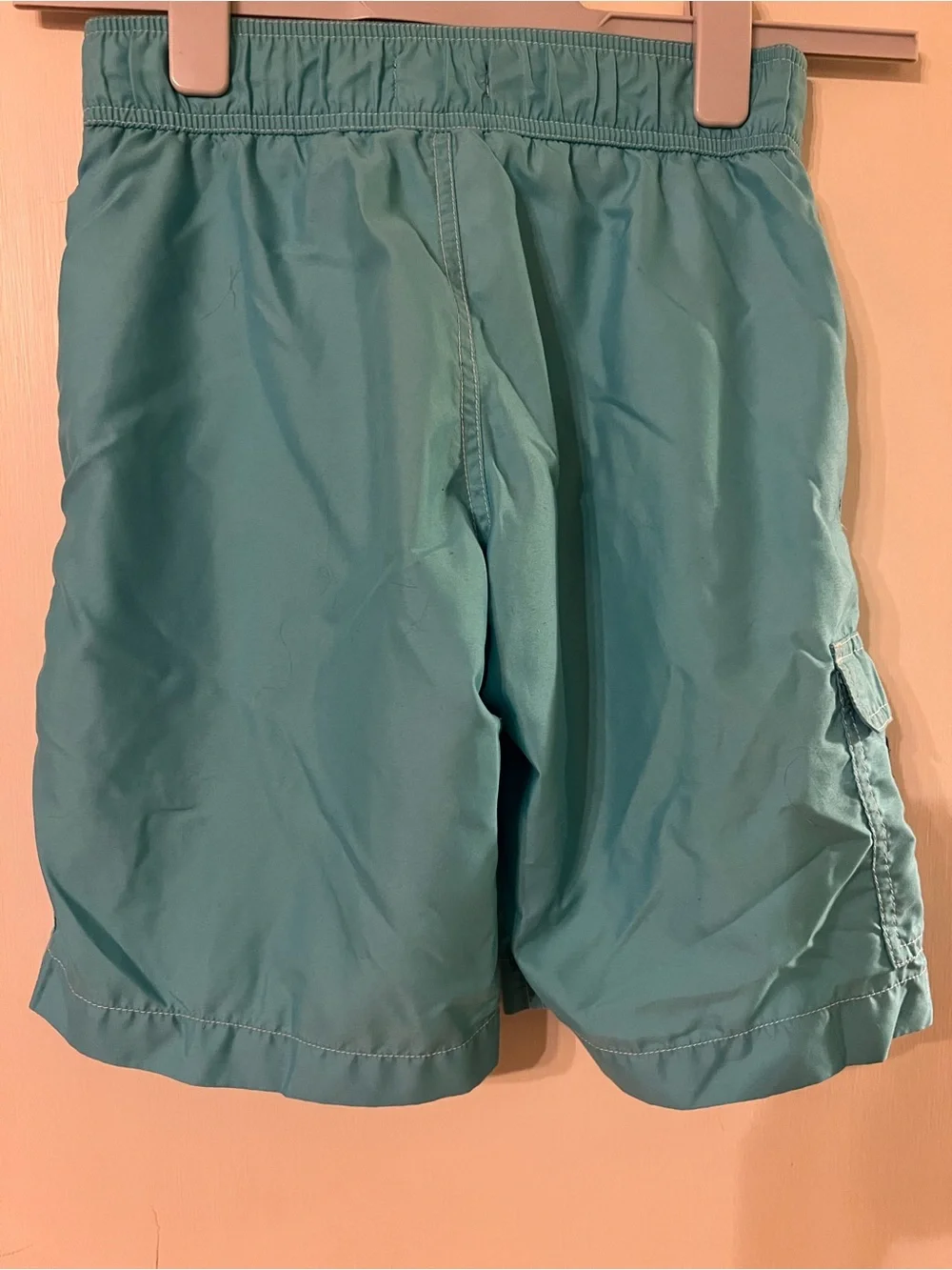 Polo Ralph Lauren VTG Boys Blue  Swimming Board Shorts Big Pony No. 3 Sz S (8)